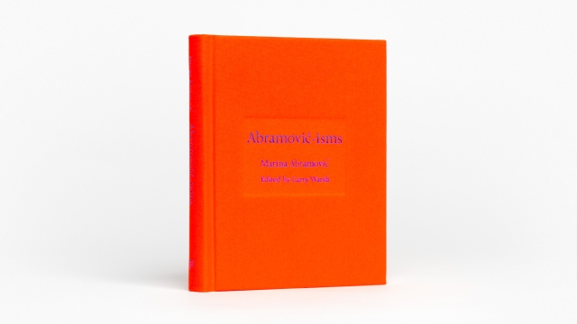 Abramovic-isms front cover.