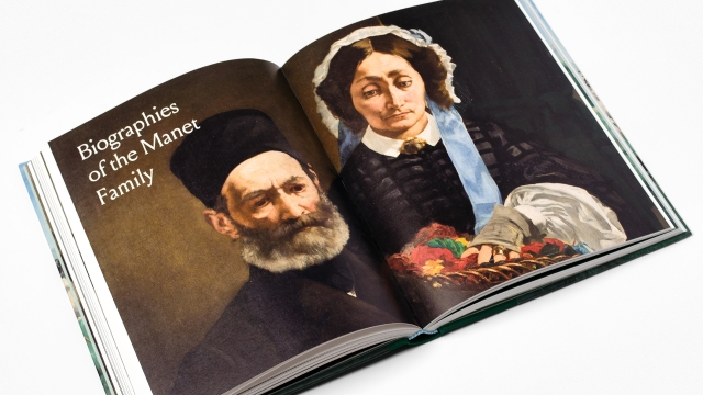Manet: A Model Family - Biographies of the Manet Family pagespread