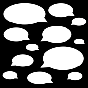 Speech bubbles